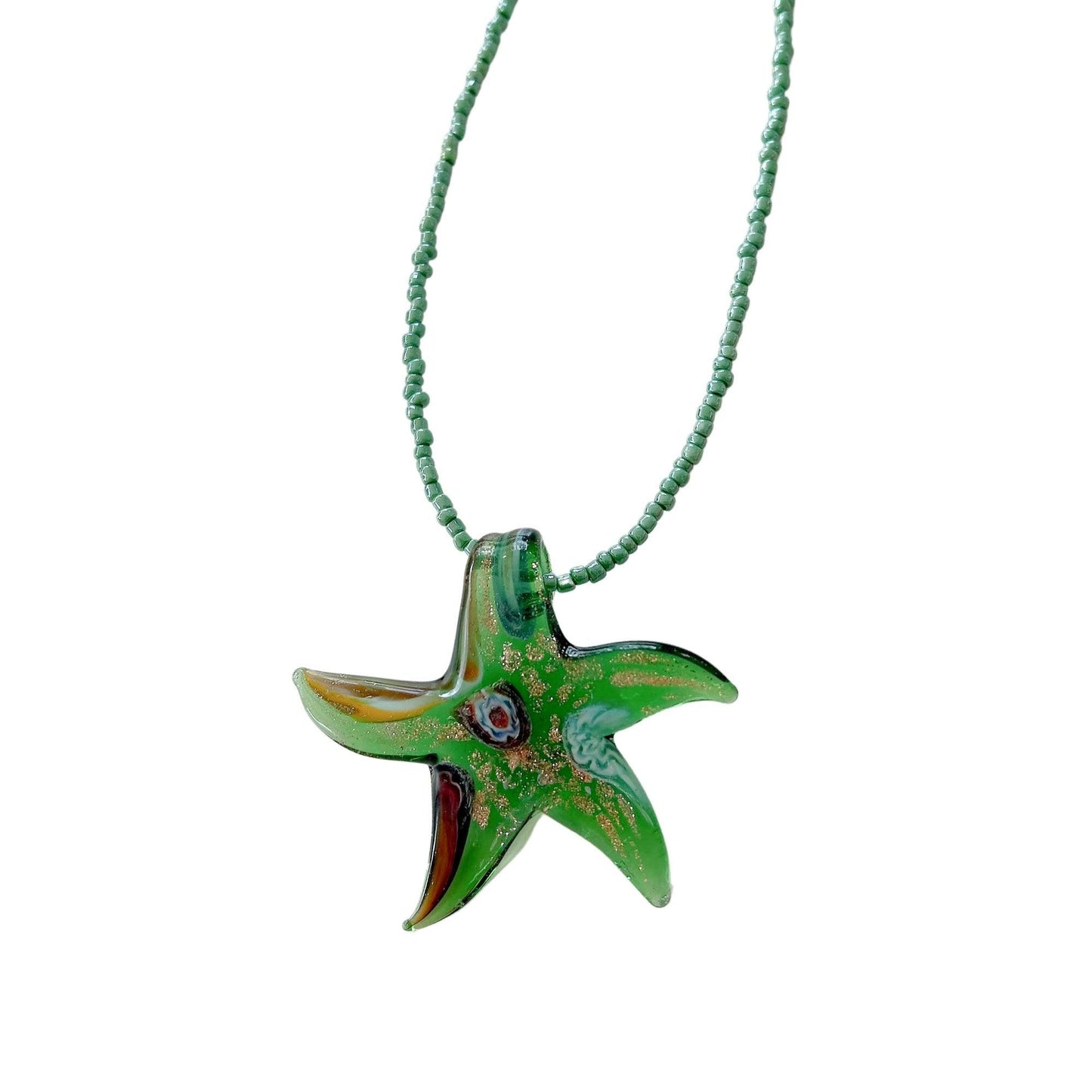 PARADISE NECKLACE - EMERALD JUNGLE - fawnstar.com